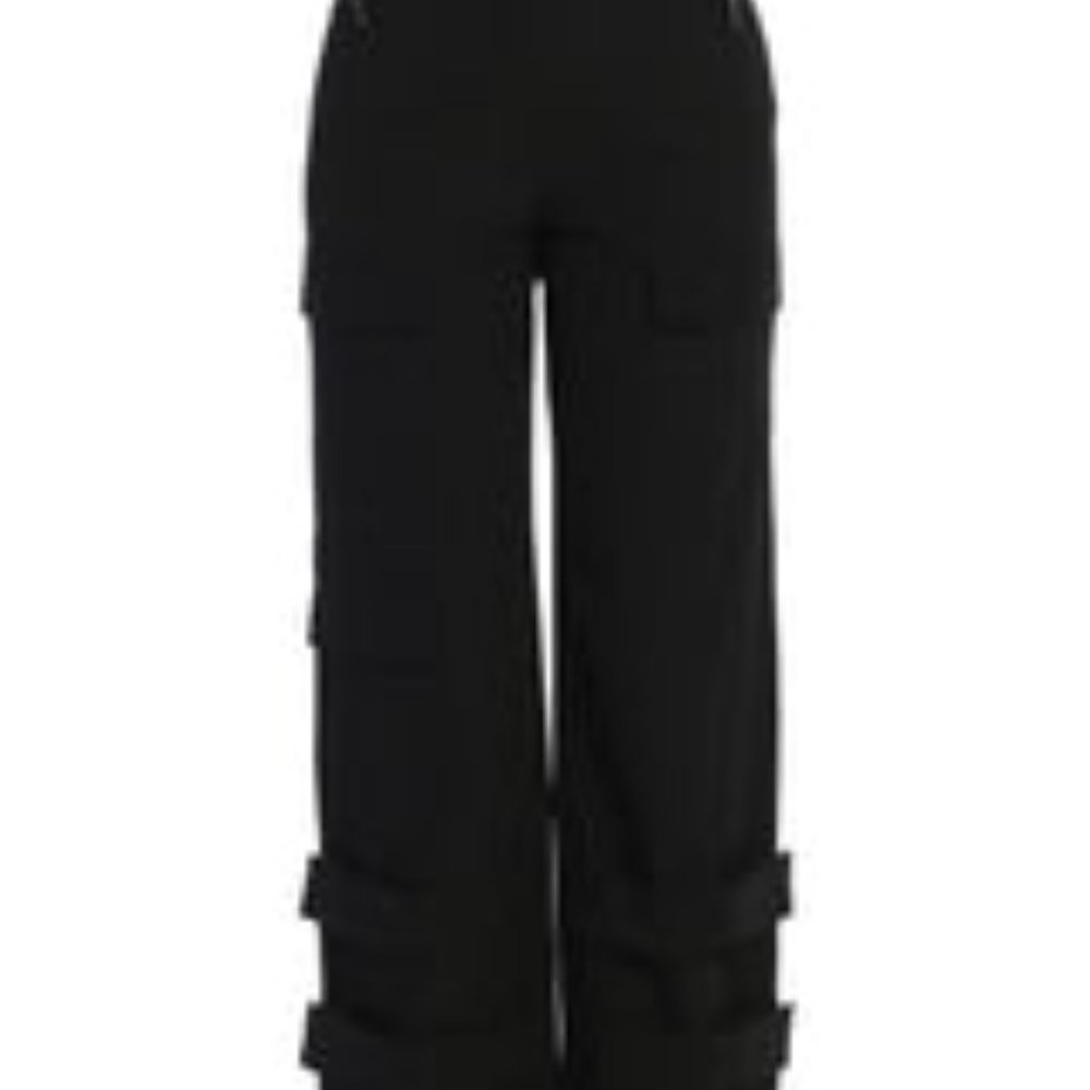 JLUX LABEL BLACK NYAH NYLON UTILITY PANTS - Picture 4 of 4